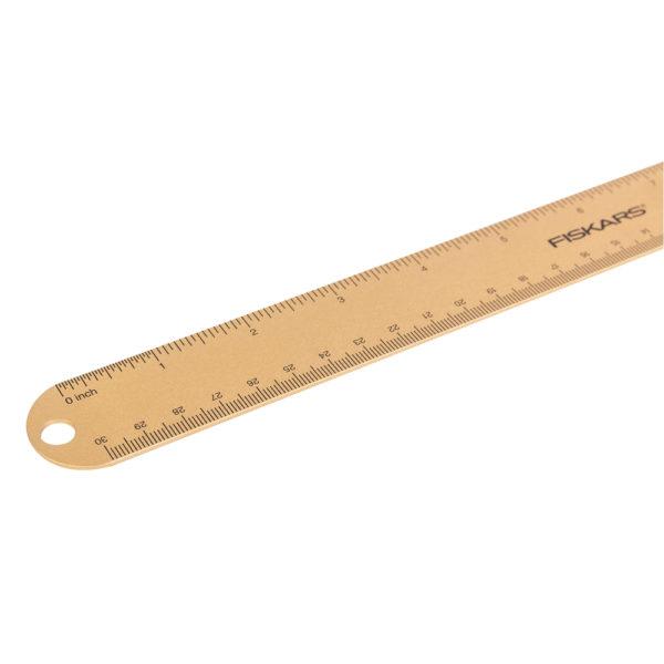 103990 Gold Ruler 12in Round