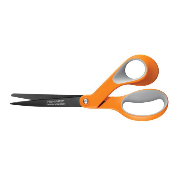 153900 Non stick Titanium SoftGrip Scissors 8in O HR