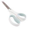154093 1007 Titanium SoftGrip Fashion Scissors 8in 2pk White Ice Blue D1 HR