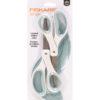 154093 1007 Titanium SoftGrip Fashion Scissors 8in 2pk White Ice Blue PKG HR