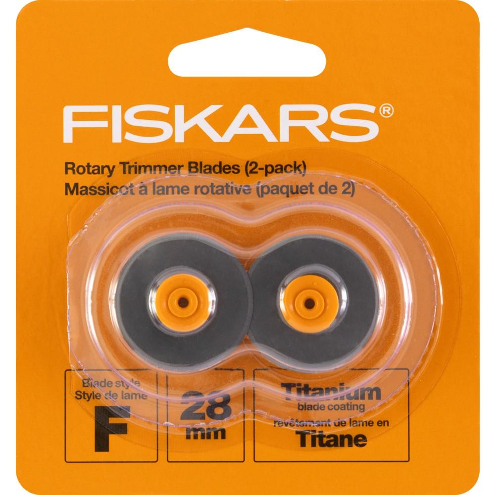 157390 1004 Titanium Rotary Trimmer Cutting Blades 28mm F 2pc PKG HR