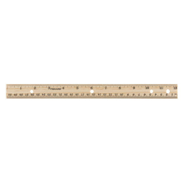 153590 Wood Ruler 12in HR