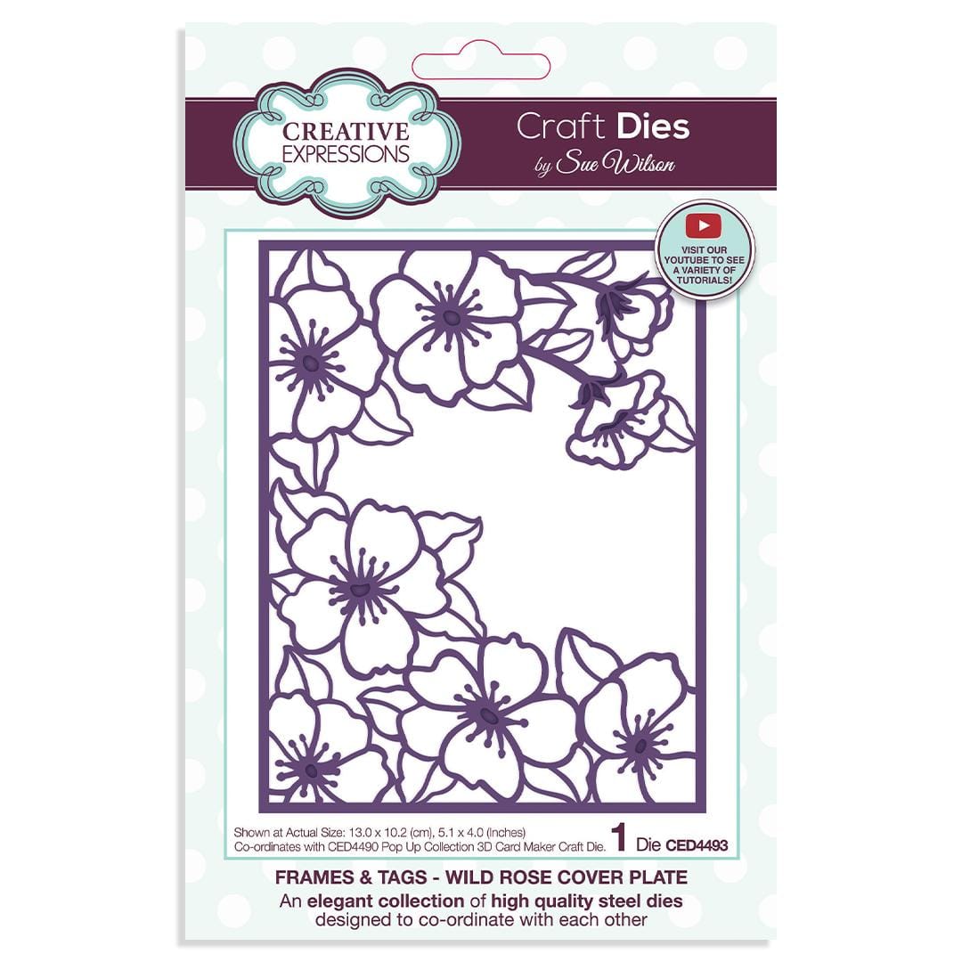 Craft Dies Wild Rose Cover