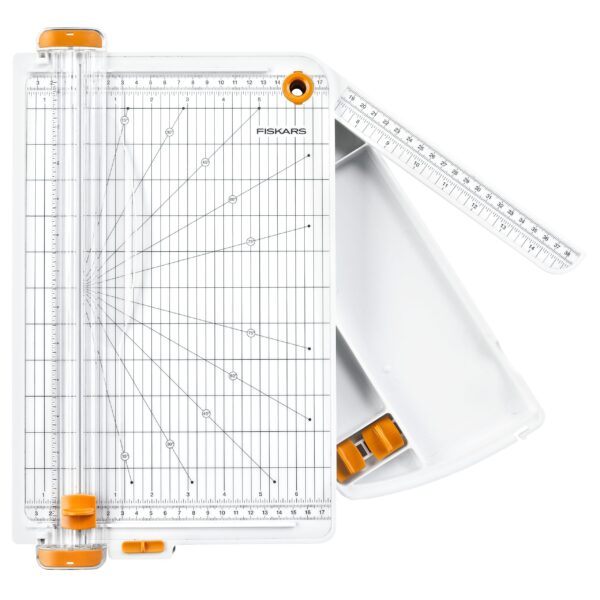 Cizalla Fiskars® SureCut™ Deluxe con Almacenamiento Integrado