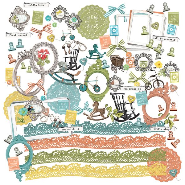 Elementos Decorativos Toddler Time