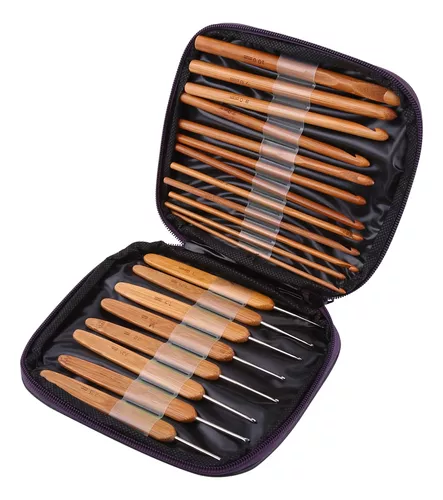 Kit de Agujas de Madera para Tejido