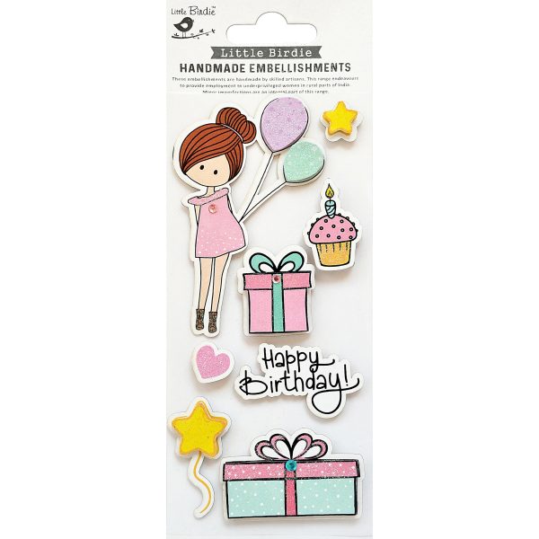 Embellishments Feliz Cumpleaños