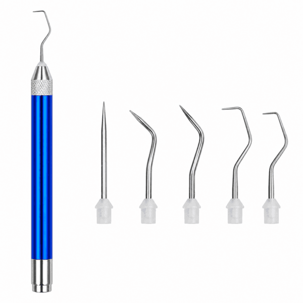 Depilador de Vinil con Luz LED y Accesorios