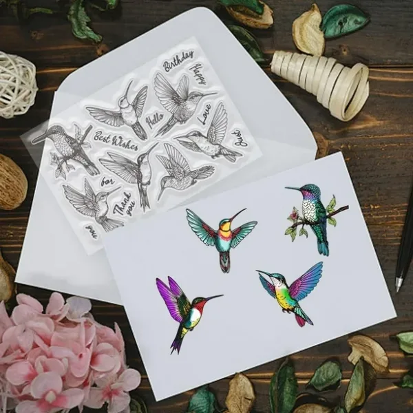 Sello Colibríes