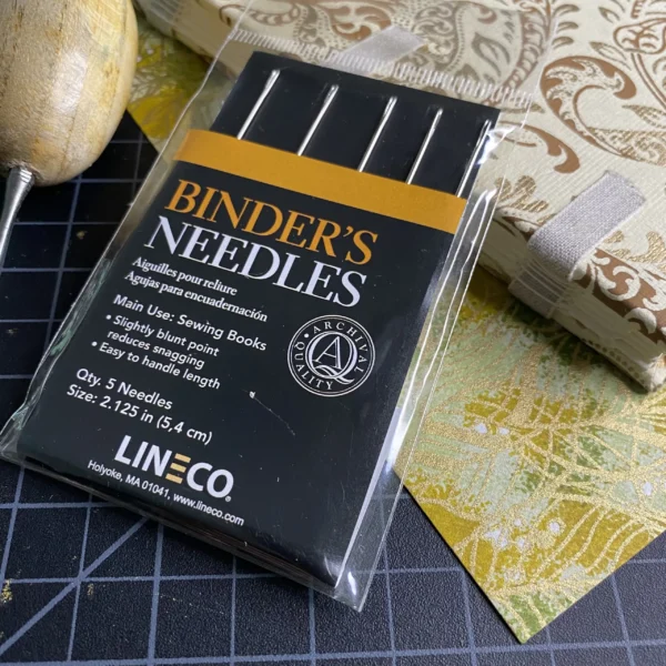 Agujas para Encuadernación y Cartonaje Lineco (5 und)