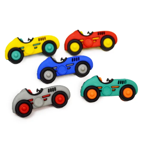 Botones decorativos Speed Racers