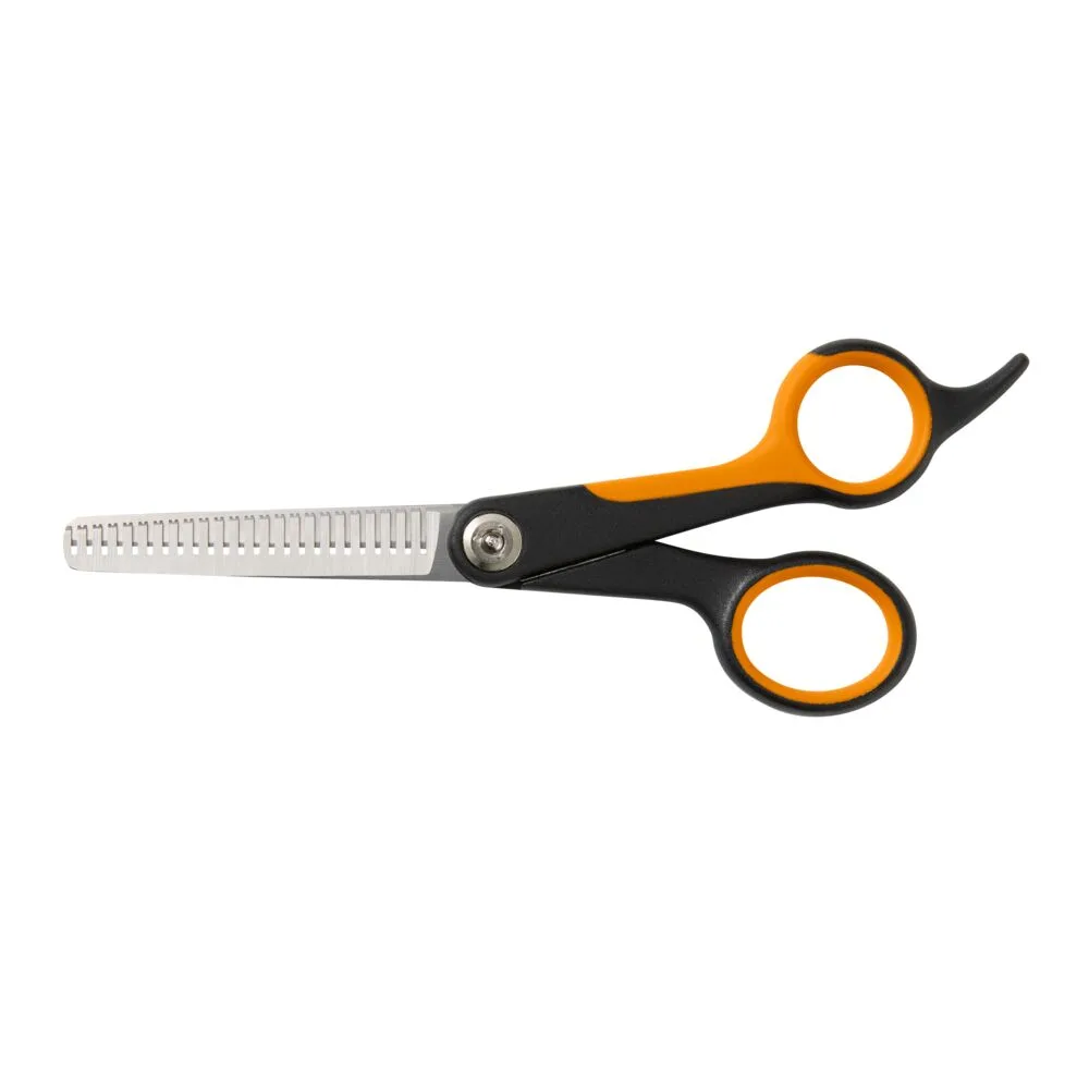 Square Medium 364520 Fiskars Pet Care Blending Scissors Back
