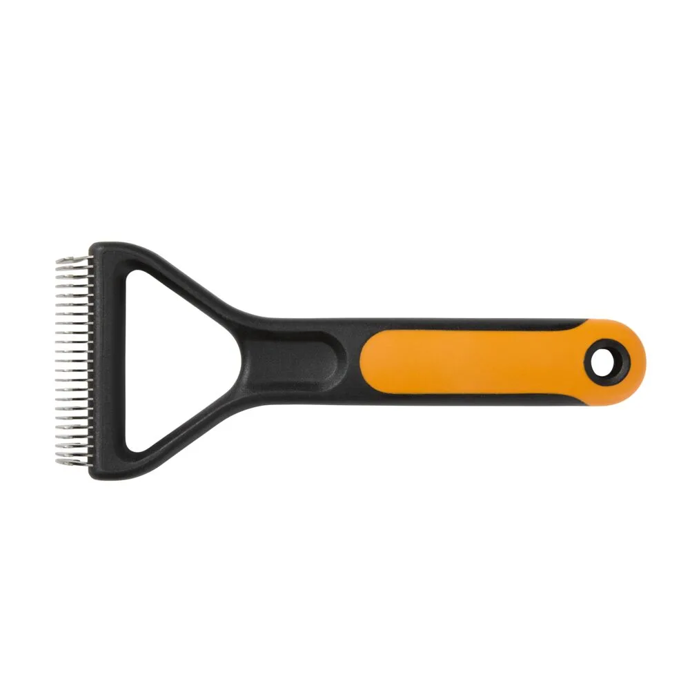 Square Medium-364540_Fiskars_Pet Care_Dematting Rake_Back Square Medium 364540 Fiskars Pet Care Dematting Rake Back