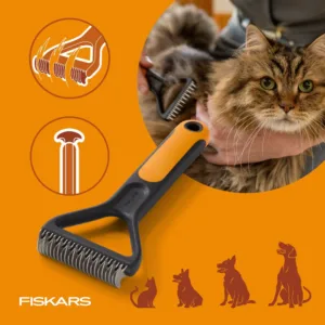 Square Medium-364540_Pet Care_Dematting Rake_Feature 5 Square Medium 364540 Pet Care Dematting Rake Feature 5
