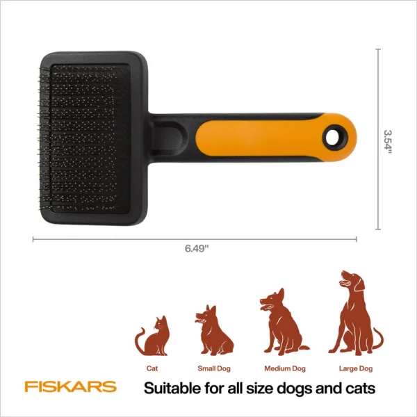 Square Medium 364550 Pet Care Slicker Brush Dimensions
