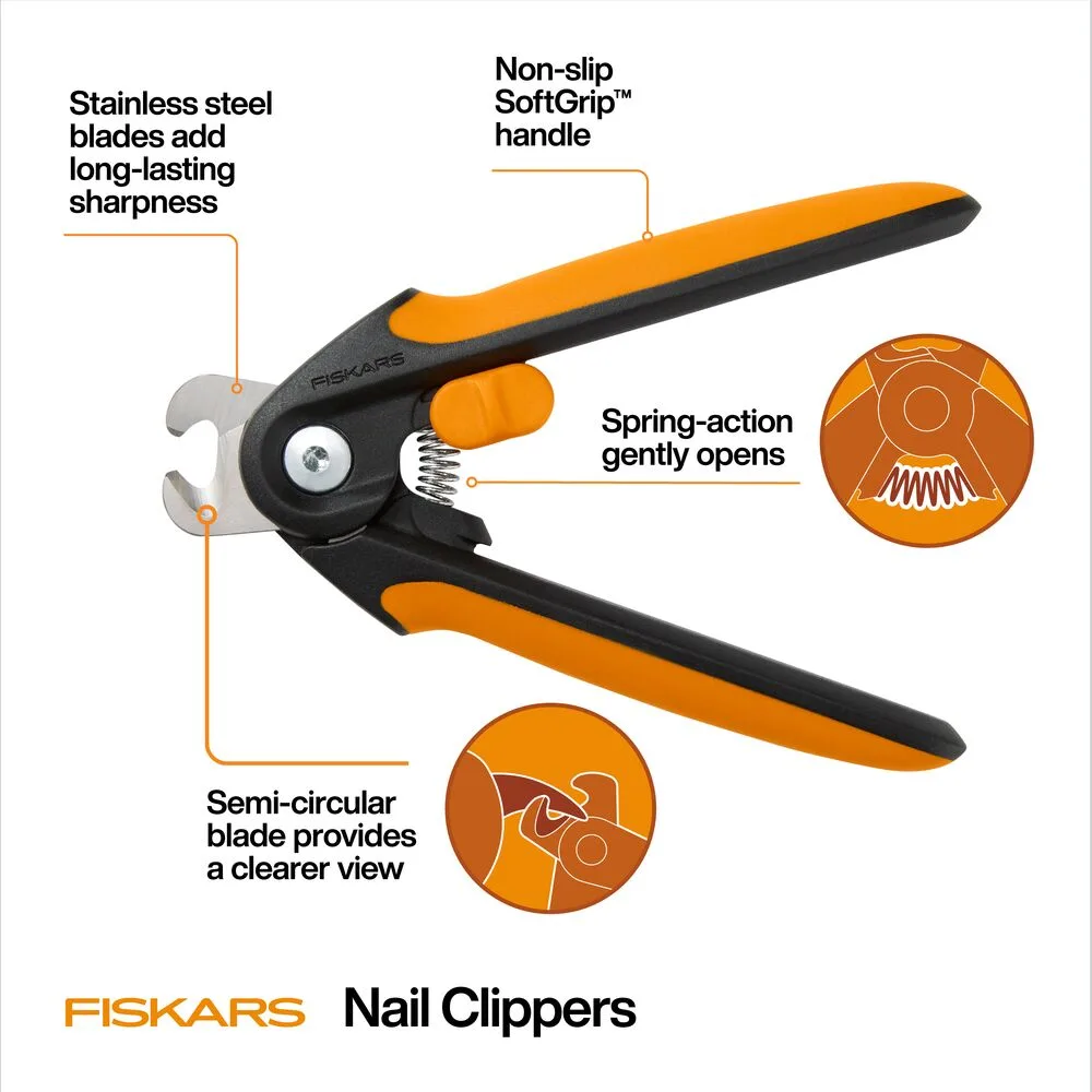 Square Medium 364710 Pet Care Nail Clipper LG Anatomy