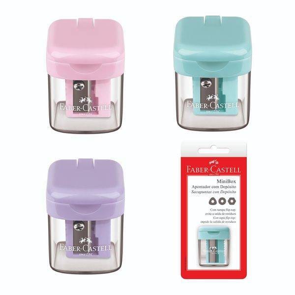 Sacapuntas Faber-Castell Mini Box con Depósito