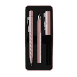 Set Grip Boligrafo Pluma Palo Rosa 201539 1