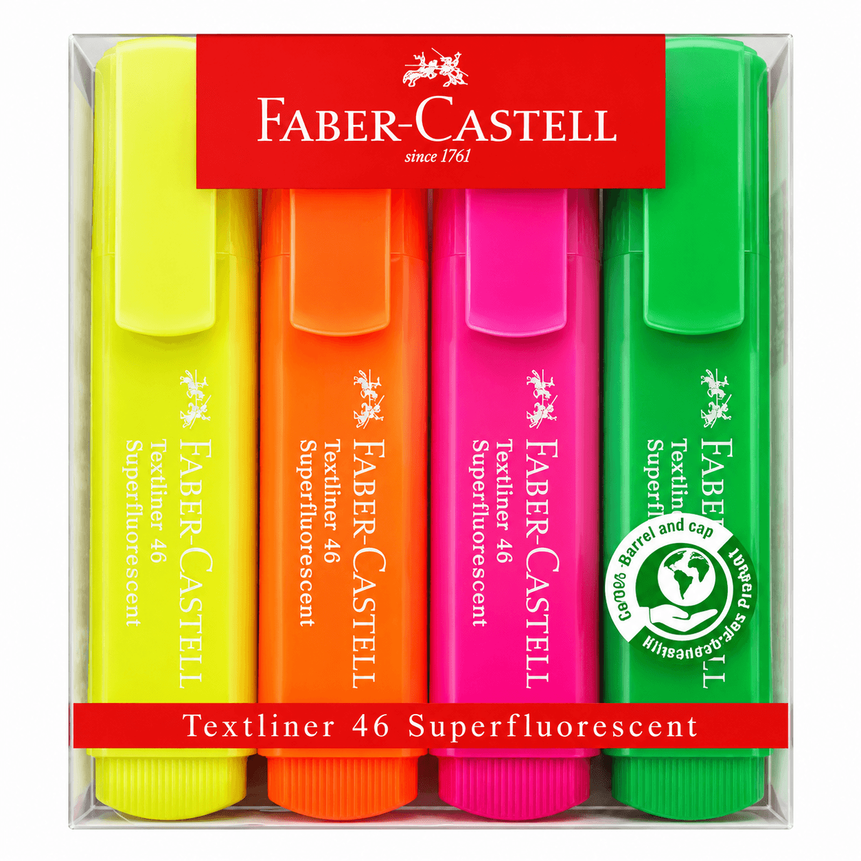 Set de Resaltadores Superfluorescent Faber-Castell Set de Resaltadores Superfluorescent Faber Castell