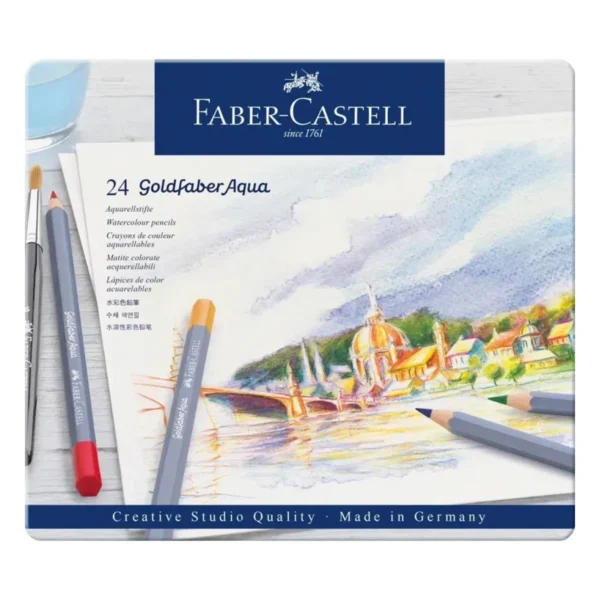 Inicio 1 Set de 24 Lápices de Color Goldfaber Aqua