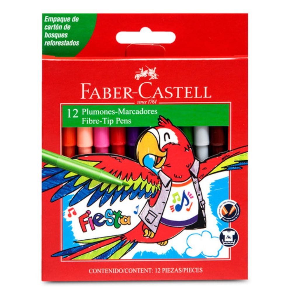 pilots fiesta faber castell lavables