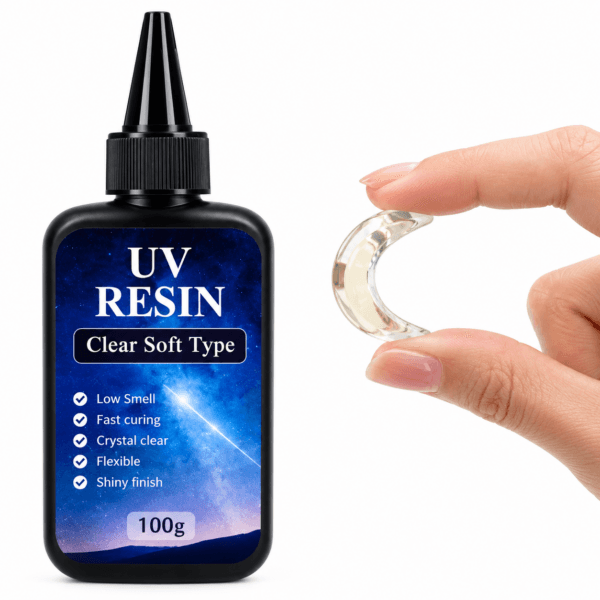 Resina UV Flexible Transparente 100 g