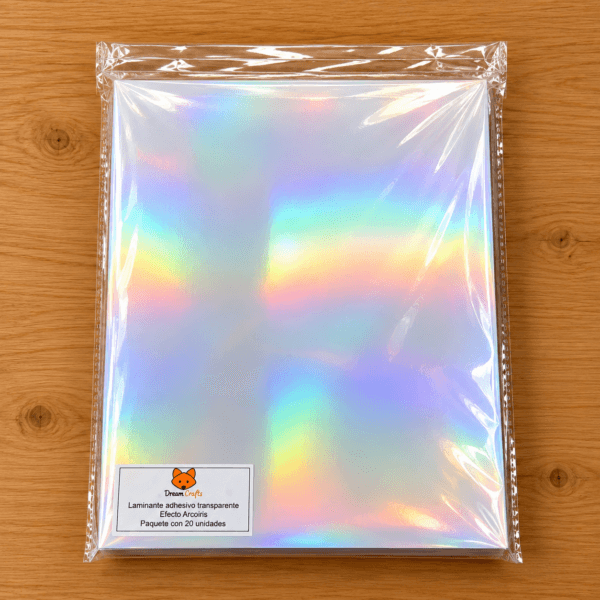 Laminante Adhesivo Efecto Arcoíris