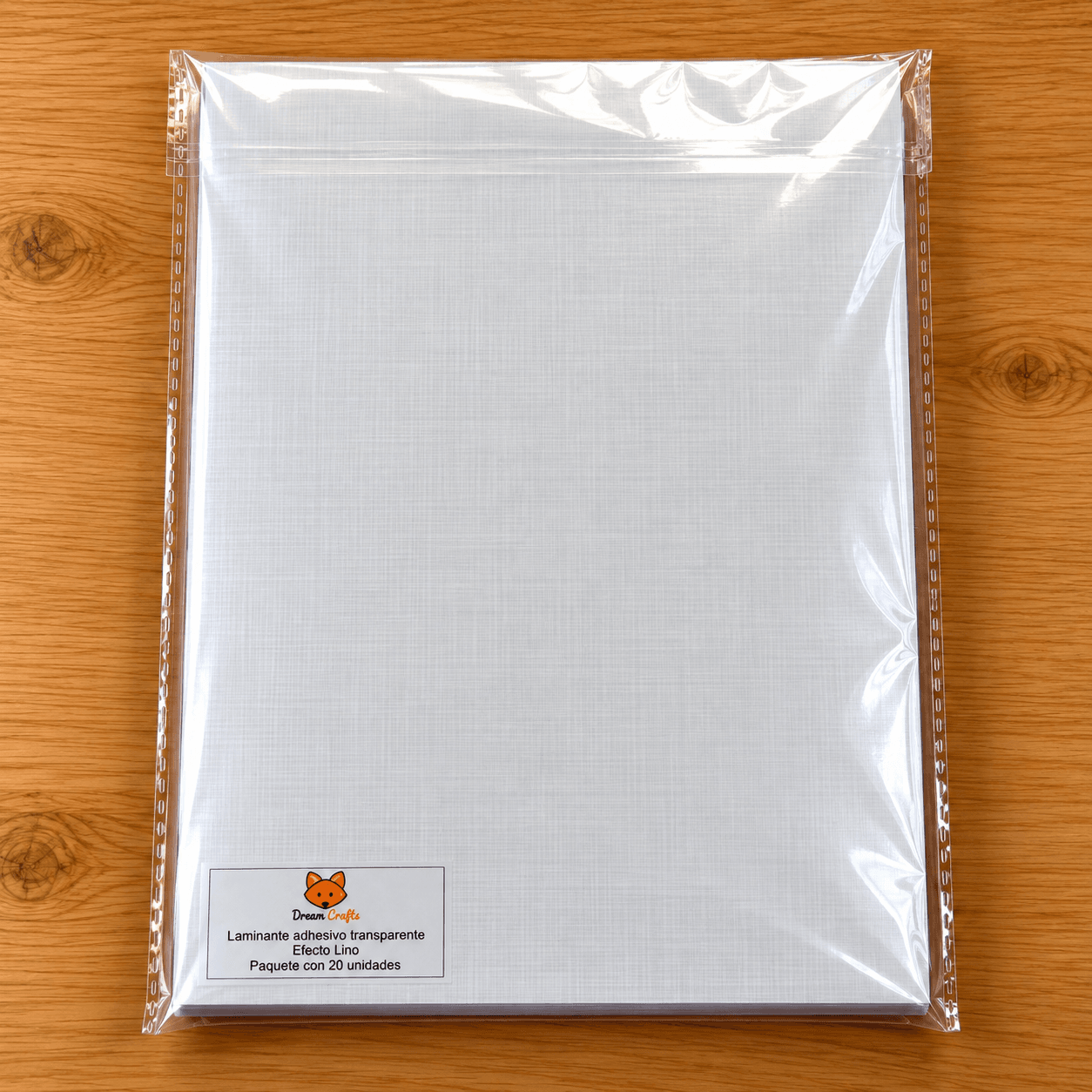 Laminante Adhesivo Efecto Lino - Imagen 1