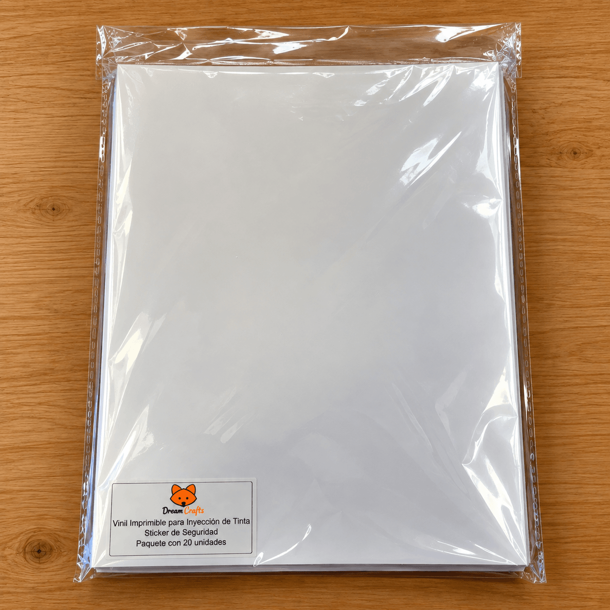 Vinil Adhesivo de Seguridad para Inyección de Tinta - Imagen 1